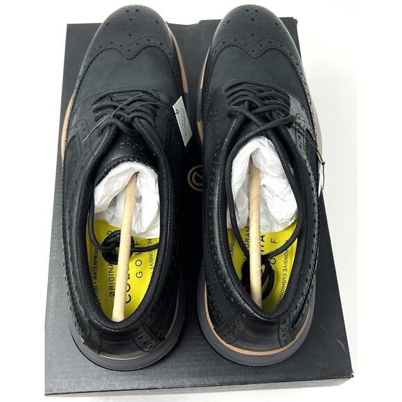 Cole Haan Original Grand Tour Oxford Golf Shoes Mens Size 10.5 Wing Tips C36154 main image 13